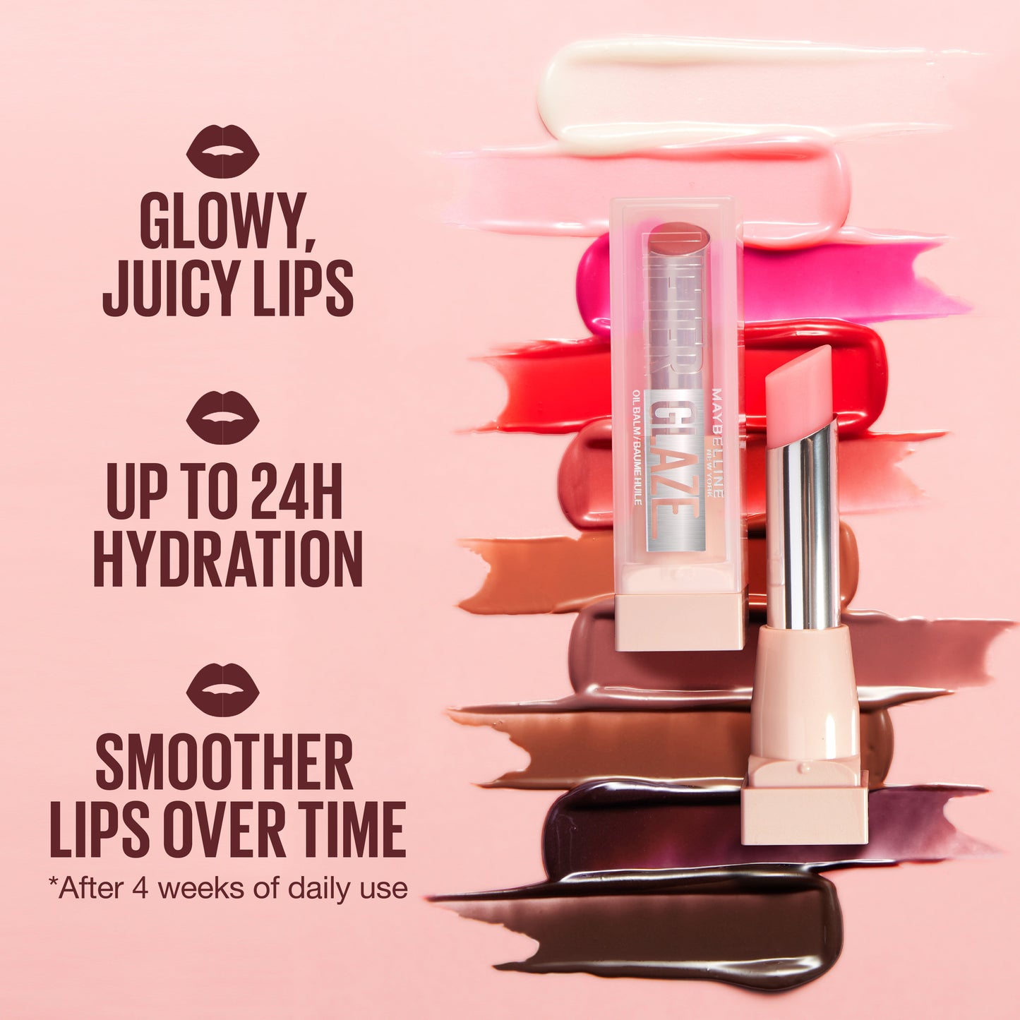 Maybelline Lifter Glaze Tinted Lip Balm 05 Peach Quench