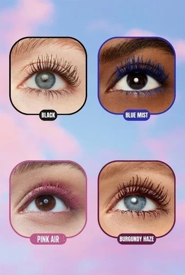Maybelline New York Lash Sensational Sky High Mascara - Volumizing & Lengthening Blue Mist