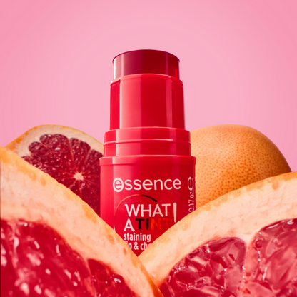Essence Blush WHAT A TINT! Staining Lip & Cheek Tint 20 Grapefruit Bliss