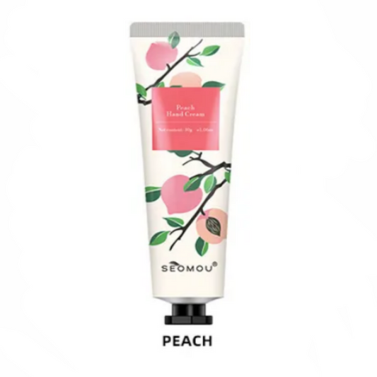 Seomou Peach 🍑 Hand Cream Soft & Refreshing Texture 30 ml