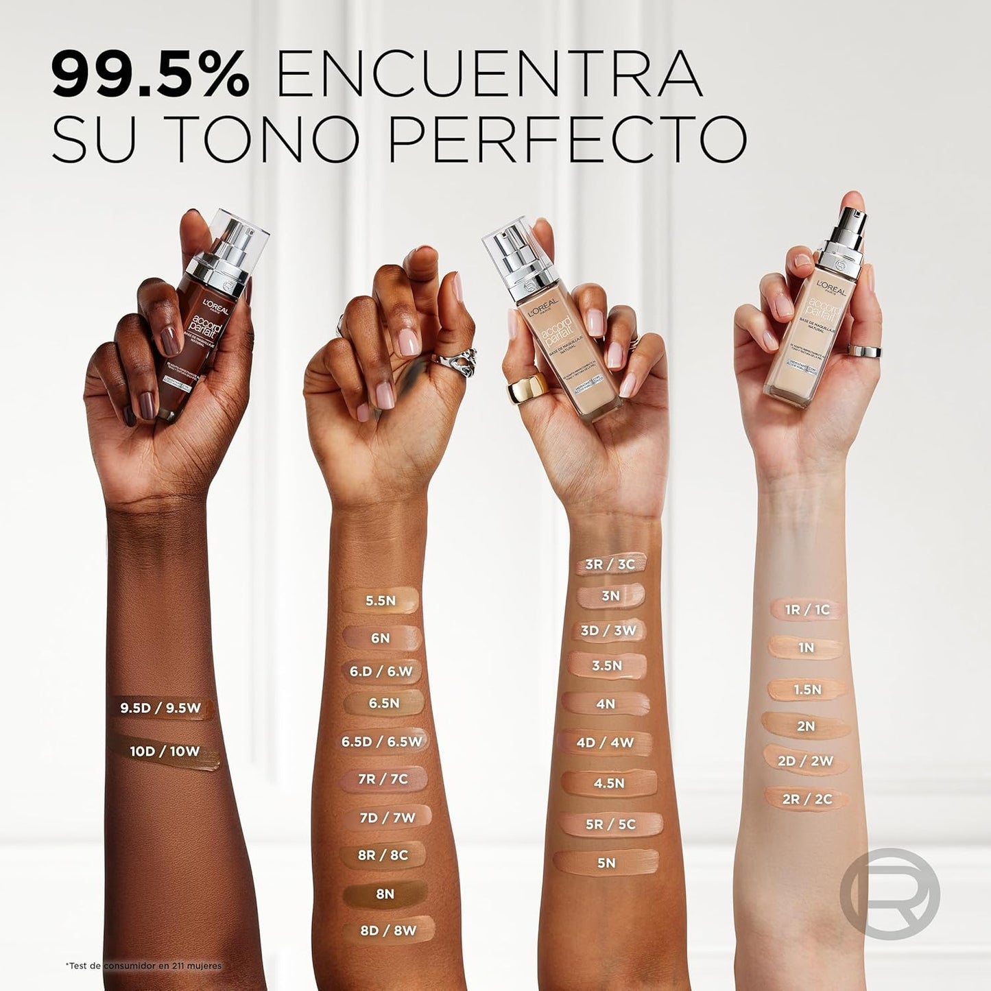 L'Oreal Paris True Match Super Blendable Foundation With Hyaluronic Acid 3N Neutral 16 SPF