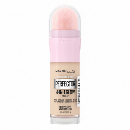 Maybelline Instant Anti Age Perfector 4 In 1 Glow ( Primer , Concealer , Highlighter , BB Cream, Light Foundation )00 Fair Light