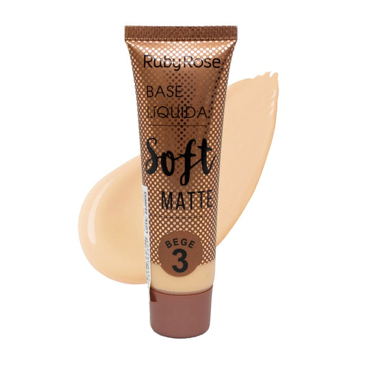 Ruby Rose Matte Foundation Beige 3