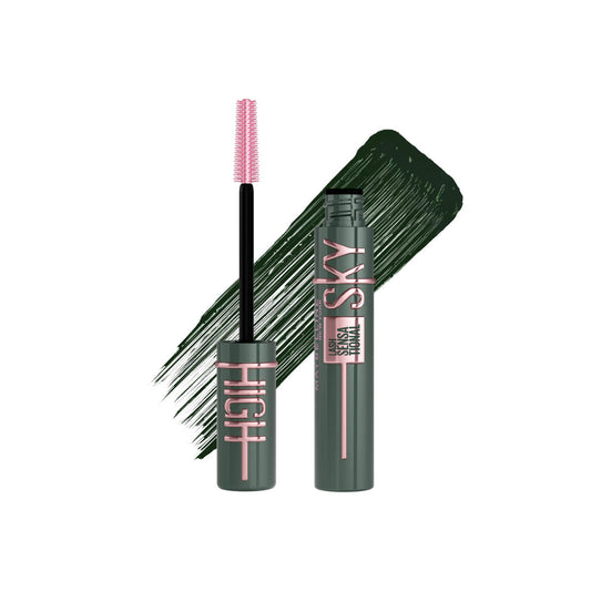 Maybelline New York Lash Sensational Sky High Mascara - Volumizing & Lengthening Green Attitude