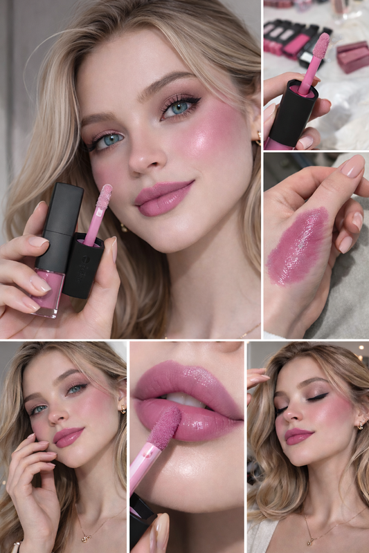 Shaka Innovative Beauty Cheek & Lipstick 101 Cloud Rose ( Outlet )
