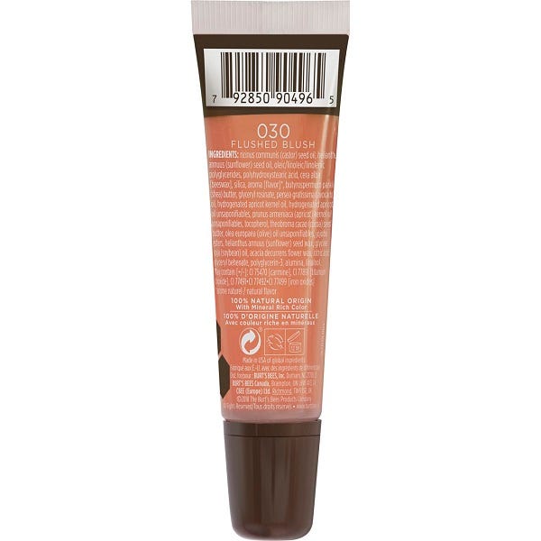 Burt's Bees Lip Gloss with Avocado Oil 030 Flushed Blush