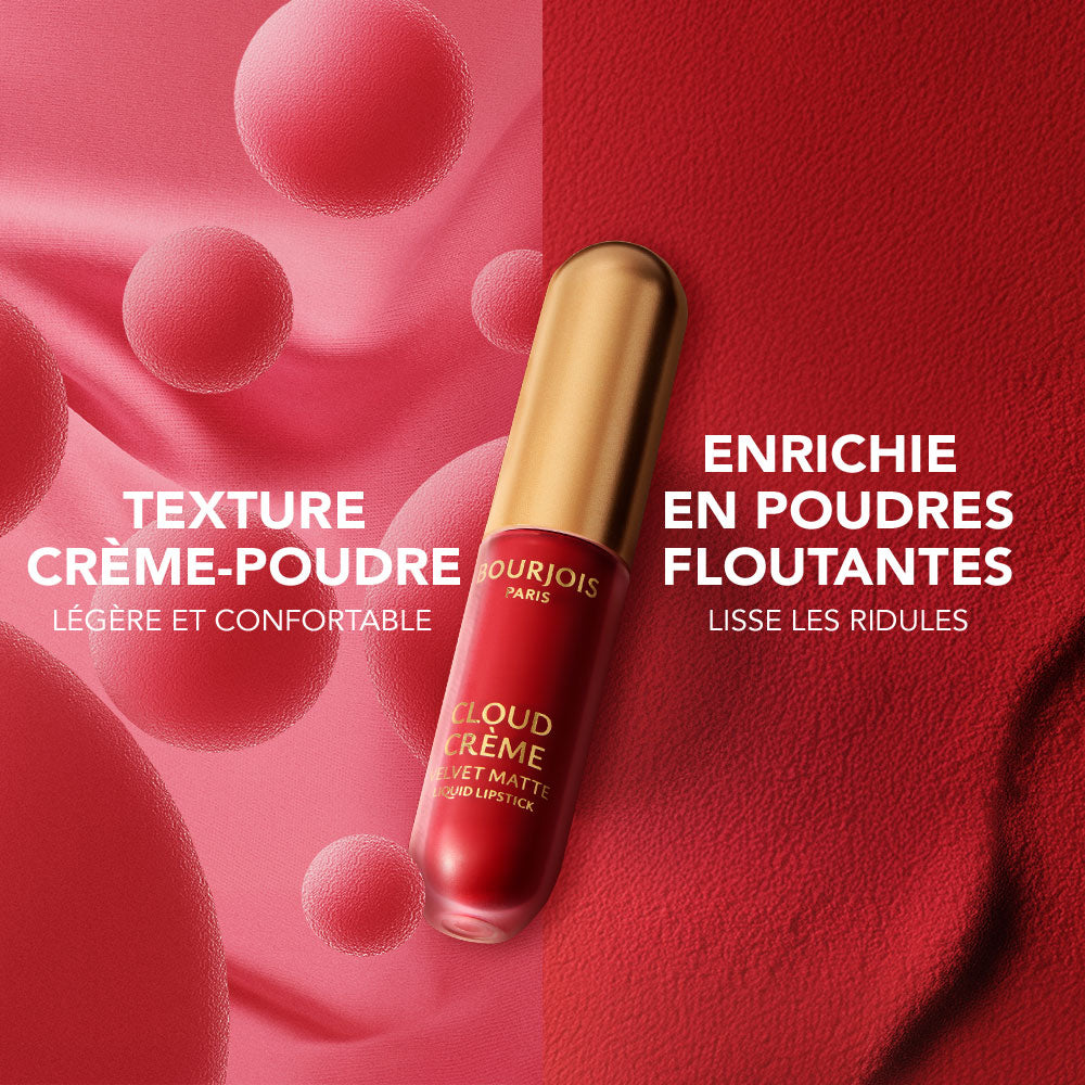 Bourjois Cloud Crème Matte Lipstick 01 Rose Bonbon