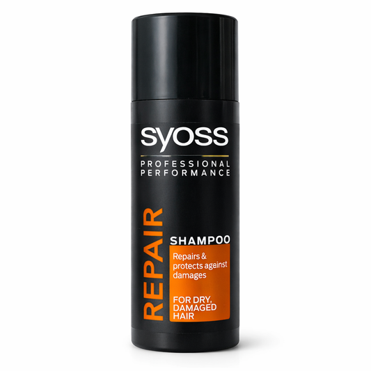 Travel Size Syoss Professional Repair Shampoo For Dry , Damaged Hair 50ml