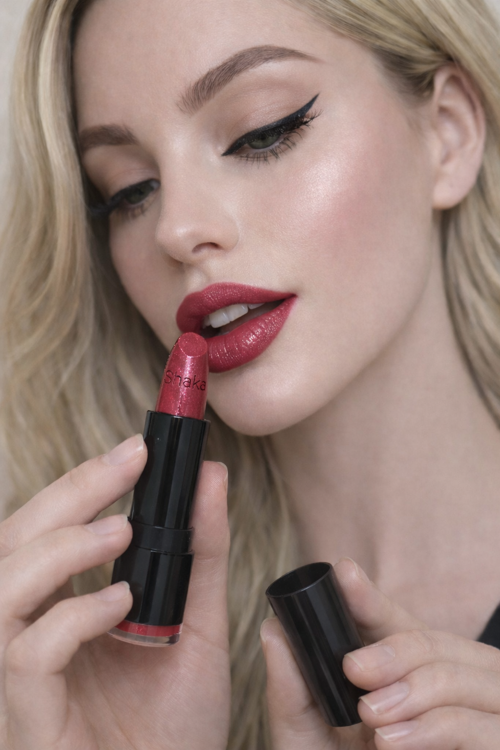 Shaka Innovative Beauty Lipstick 49 Red Fire