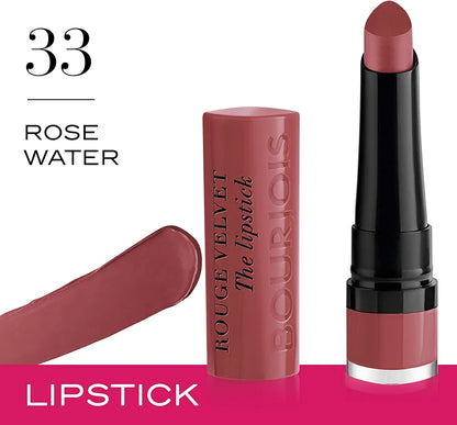Bourjois, Rouge Edition Velvet The lipstick 33 Rose Water