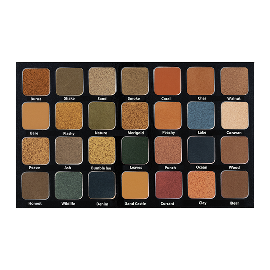 Character 28 Color Eyeshadow Forest - OBD004