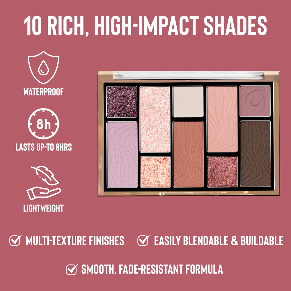 Character 10 Color Eyeshadow Palette CEP001