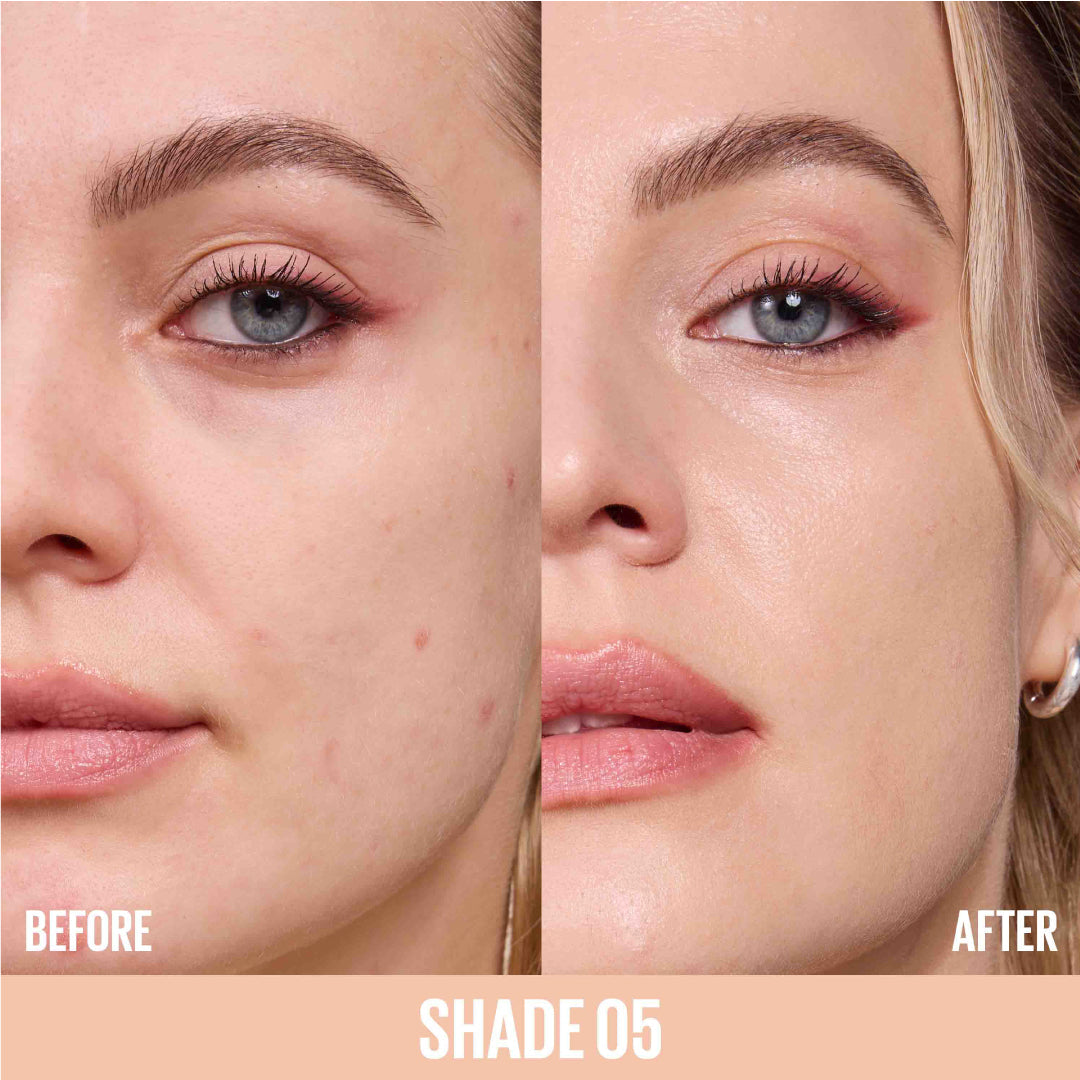 Maybelline Lifter Serum Concealer, Full Coverage, Includes 2% Peptides + Caffeine to Hydrate & Brighten Under Eyes 05