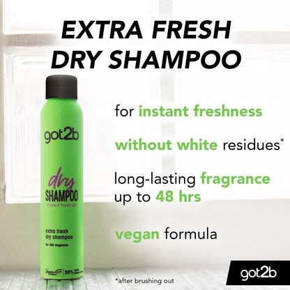 Schwarzkopf got2b Dry Shampoo ( Green  )