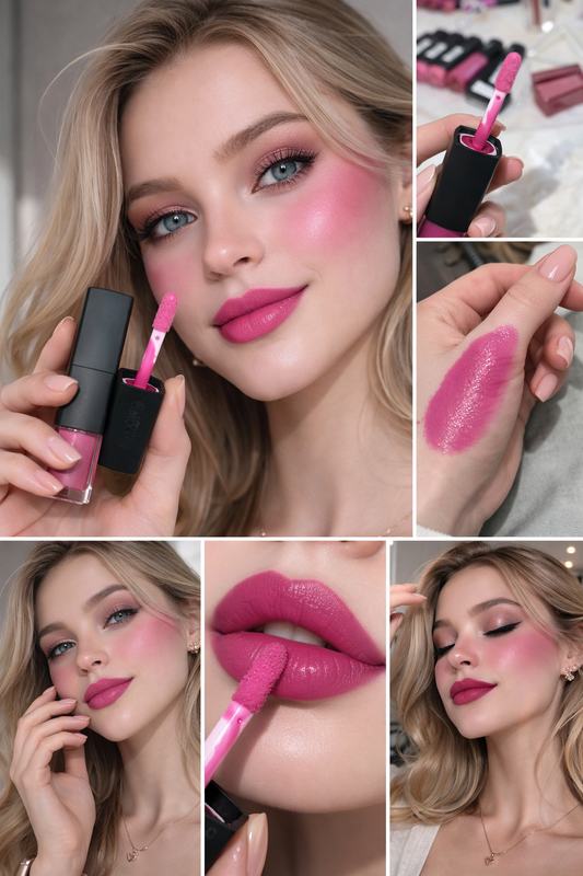 Shaka Innovative Beauty Cheek & Lipstick 108 Dolly Rose