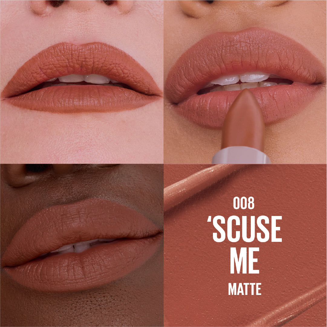 Maybelline Serum Lipstick, Hydrating Lip Makeup with 8HRs of Lip Plumping Moisture with Hyaluronic Acid + Oil Blend 08 Cause Me