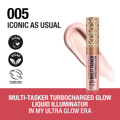 Manhattan Multi-Tasker · Turbocharged Glow · 005 Iconic as Usual