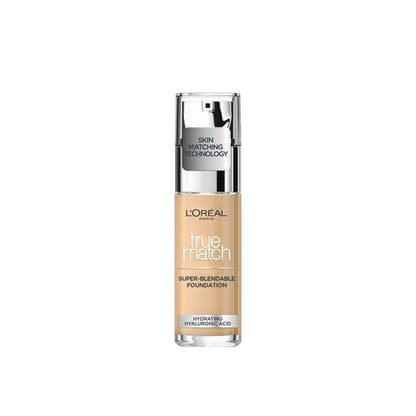 L'Oreal Paris True Match Super Blendable Foundation With Hyaluronic Acid 2N Neutral 16 SPF
