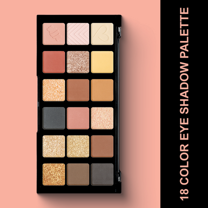 Character 18 Color Eyeshadow Palette Soft Symphony - CFC004
