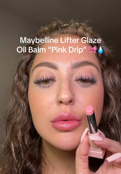 Maybelline Lifter Glaze Tinted Lip Balm Pink Drip