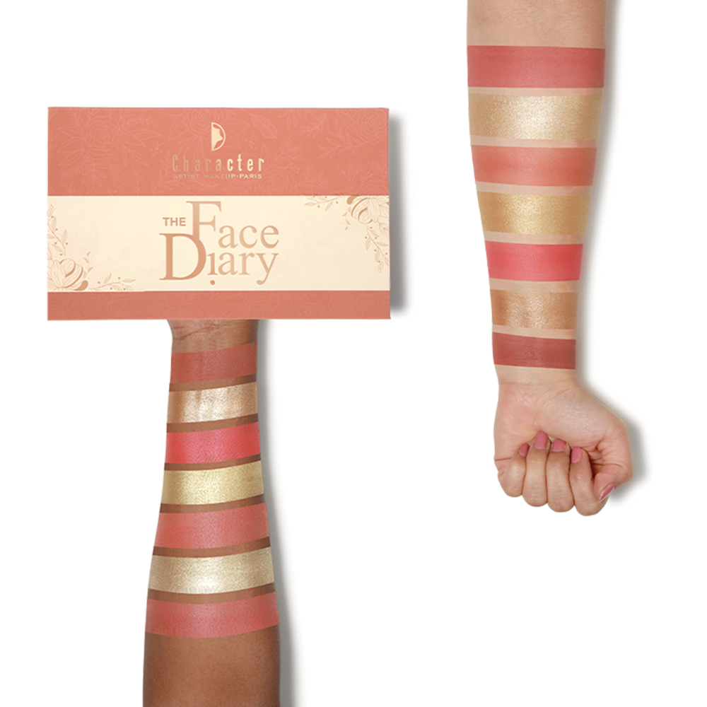 Character The Face Diary Palette TFD002