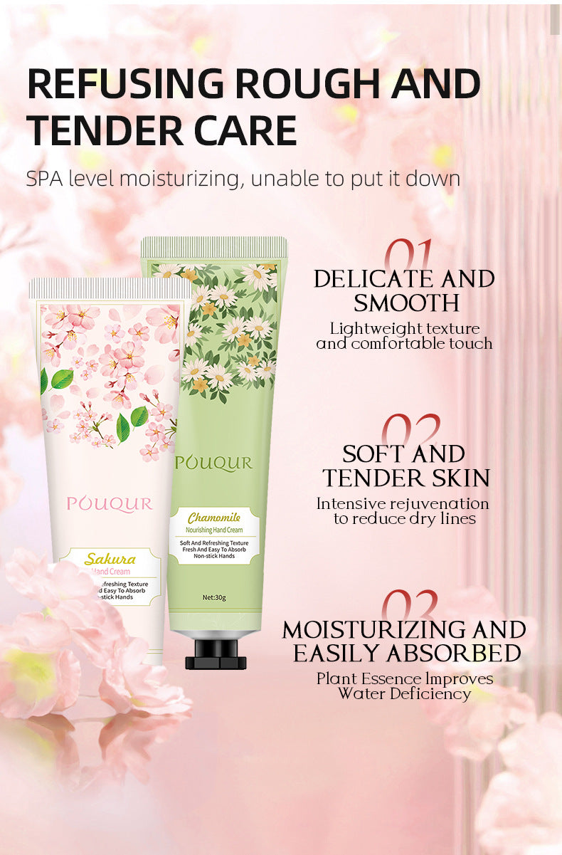 7 pcs Randomly Hand Cream Soft & Refreshing Texture 30 ml