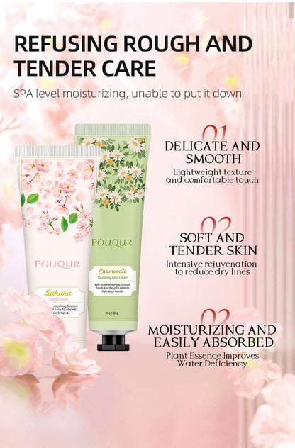 7 pcs Randomly Hand Cream Soft & Refreshing Texture 30 ml