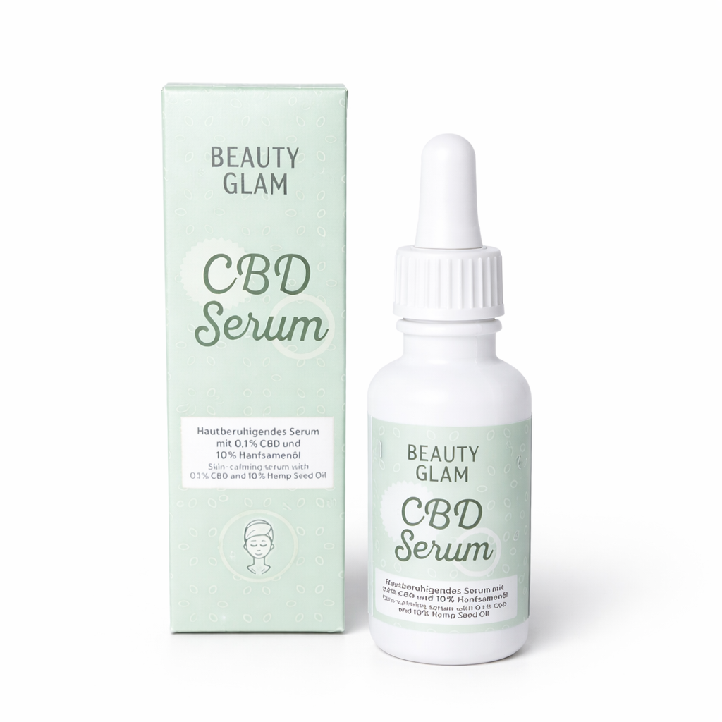 Beauty Glam CBD Serum – Skin Calming & Hydrating Restore & Glow Formula