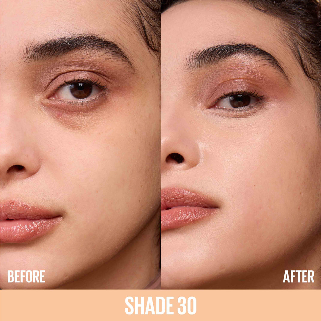 Maybelline Lifter Serum Concealer, Full Coverage, Includes 2% Peptides + Caffeine to Hydrate & Brighten Under Eyes 30