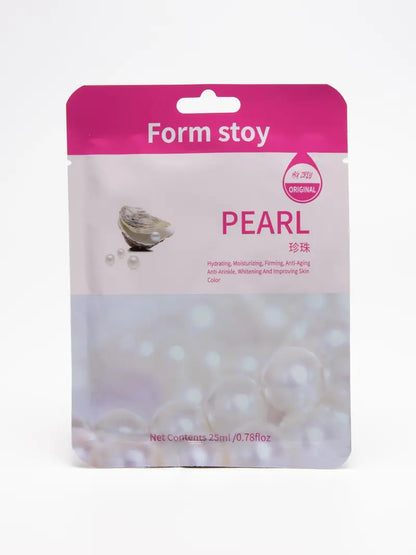 Stoy Pearl Sheet Mask – High-Grade Pearl Extract, Whitening & Moisturizing Skin Care