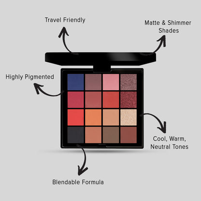 Character Glam Look Eyeshadow Palette 005
