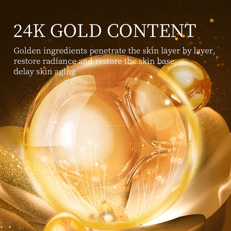 POUQUR Supreme 24K Gold Skin Korean Face Sheet Mask