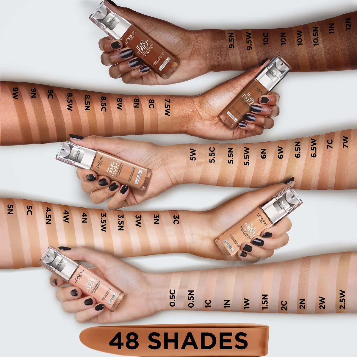 L'Oreal Paris True Match Super Blendable Foundation With Hyaluronic Acid 3N Neutral 16 SPF