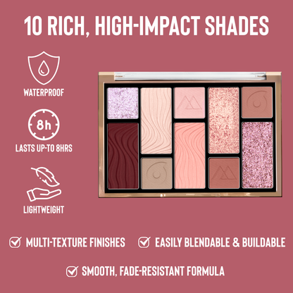 Character 10 Color Eyeshadow Palette CEP003