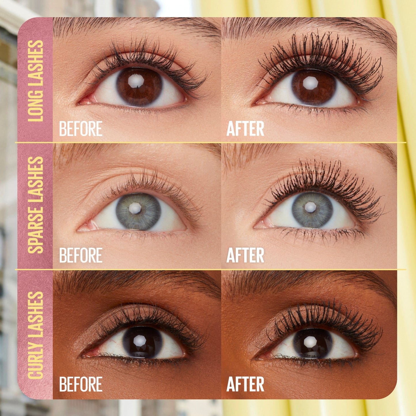 Maybelline The Colossal Bubble Washable Mascara, Buildable Mascara Volume and Length Formula for Bold, Separated Lashes