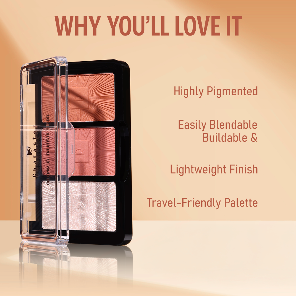 Character Glow & Blush Trio CGT002