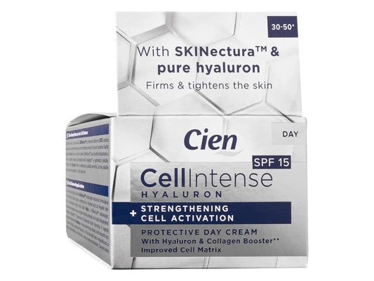 Cien Cell Intense Face Cream Day With Hyaluronic Acid 50 ml Cien 24H Time Control Moisturising Cream