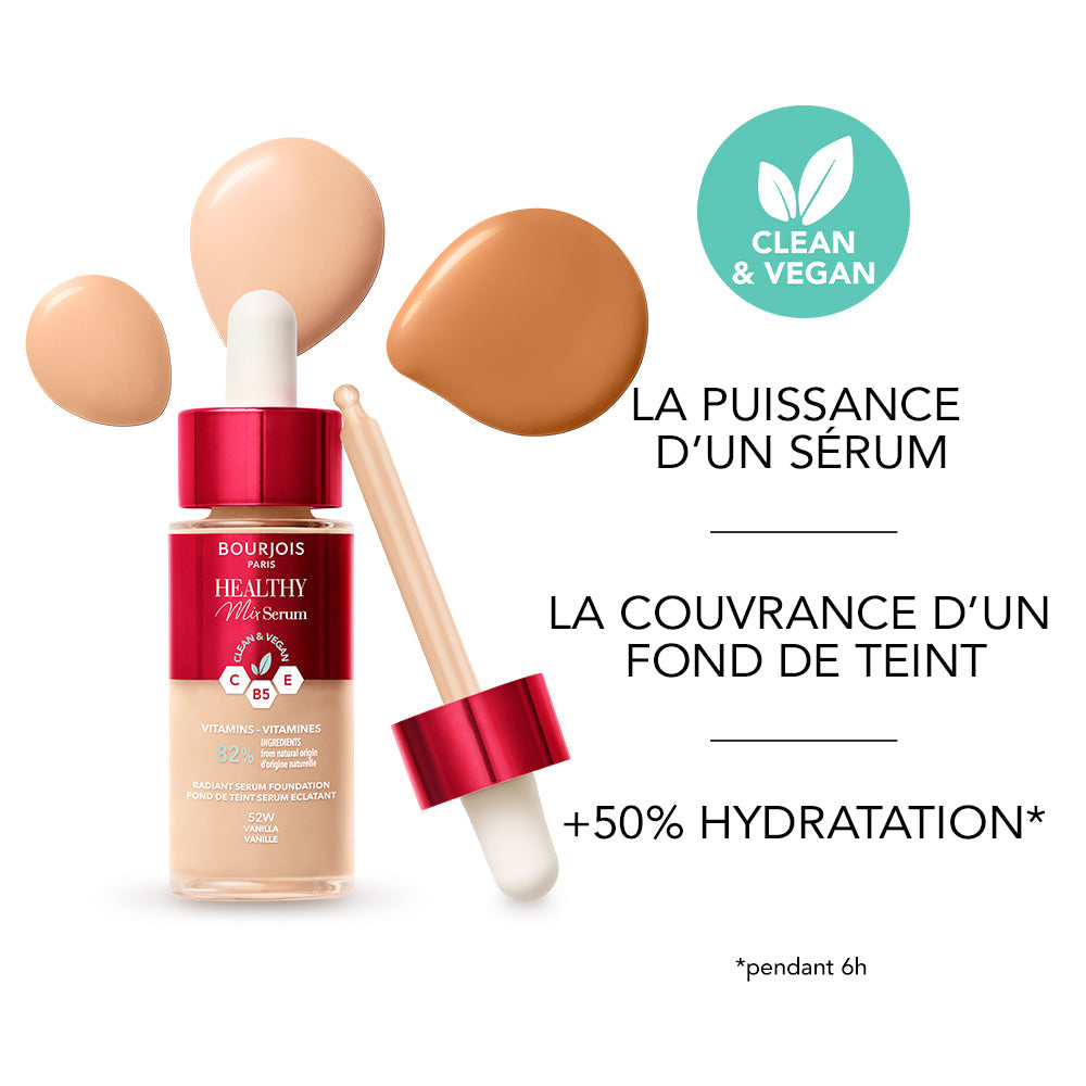 Bourjos Healthy Mix Serum Foundation 51.2 Golden Vanilla