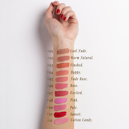 Seventeen Matte Liquid Blush 01 Cool Nude