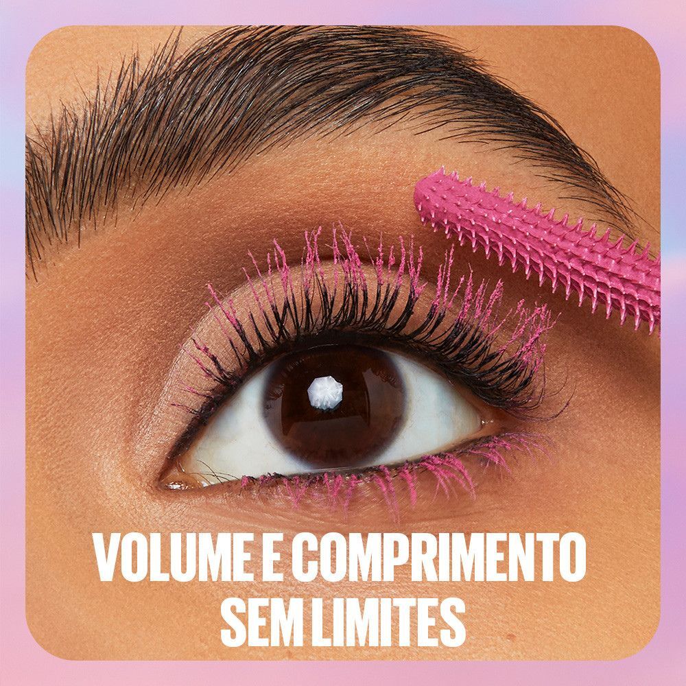 Maybelline New York Lash Sensational Sky High Mascara - Volumizing & Lengthening Pink Air