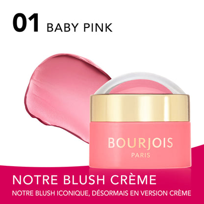 Bourjois Little Round Pot Cream Blush Baby Pink