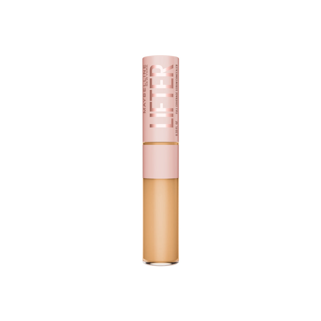 Maybelline Lifter Serum Concealer, Full Coverage, Includes 2% Peptides + Caffeine to Hydrate & Brighten Under Eyes 60