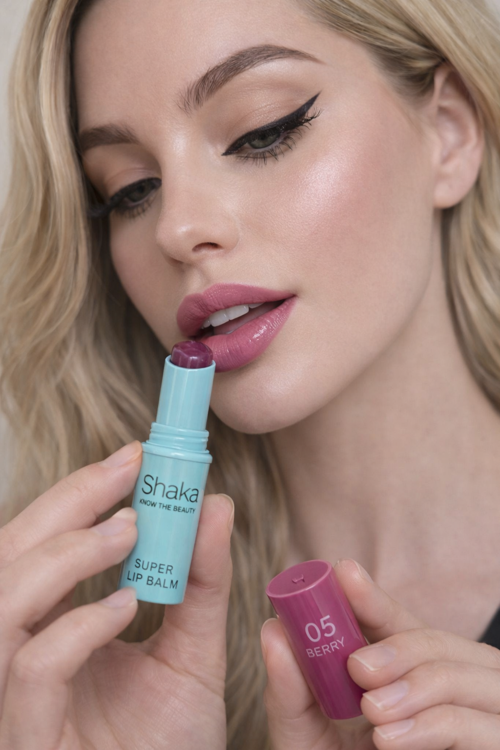 Shaka Super Lip Balm Shade 5 (  Berry  )