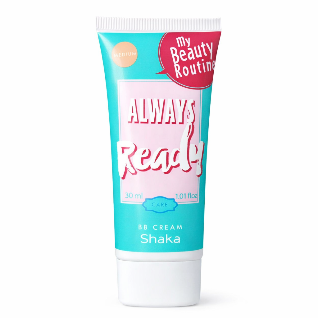 Shaka BB Cream My Beauty Routine Always Ready 30ml ( Medium ) بياخد لون الوجه