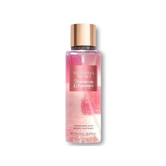 Victoria Secret - Limited Edition Classic Fragrance Mists | Strawberries & Champagne | 250 mL( Dubai Edition )