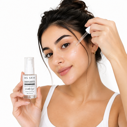 Ms Skin Radiance Booster Niacinamide + Hyaluronic Acid 30 ml ( Bright, Hydrated & Reduce Pigmentation) All skin Types