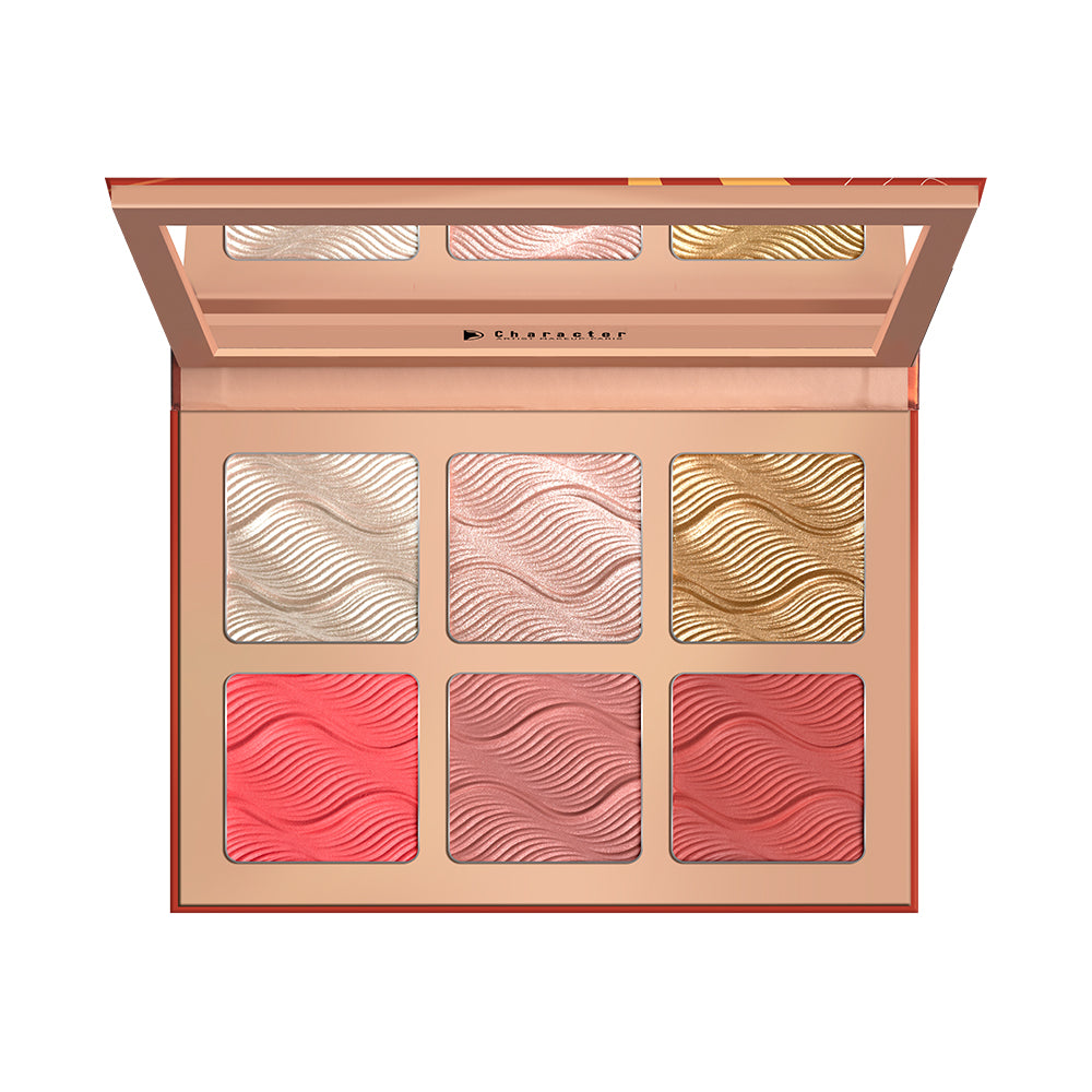 Character Glow & Blush Palette Sweet Peach - CBH001