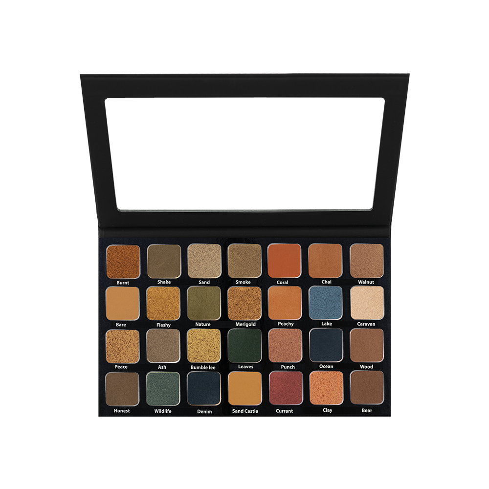 Character 28 Color Eyeshadow Forest - OBD004