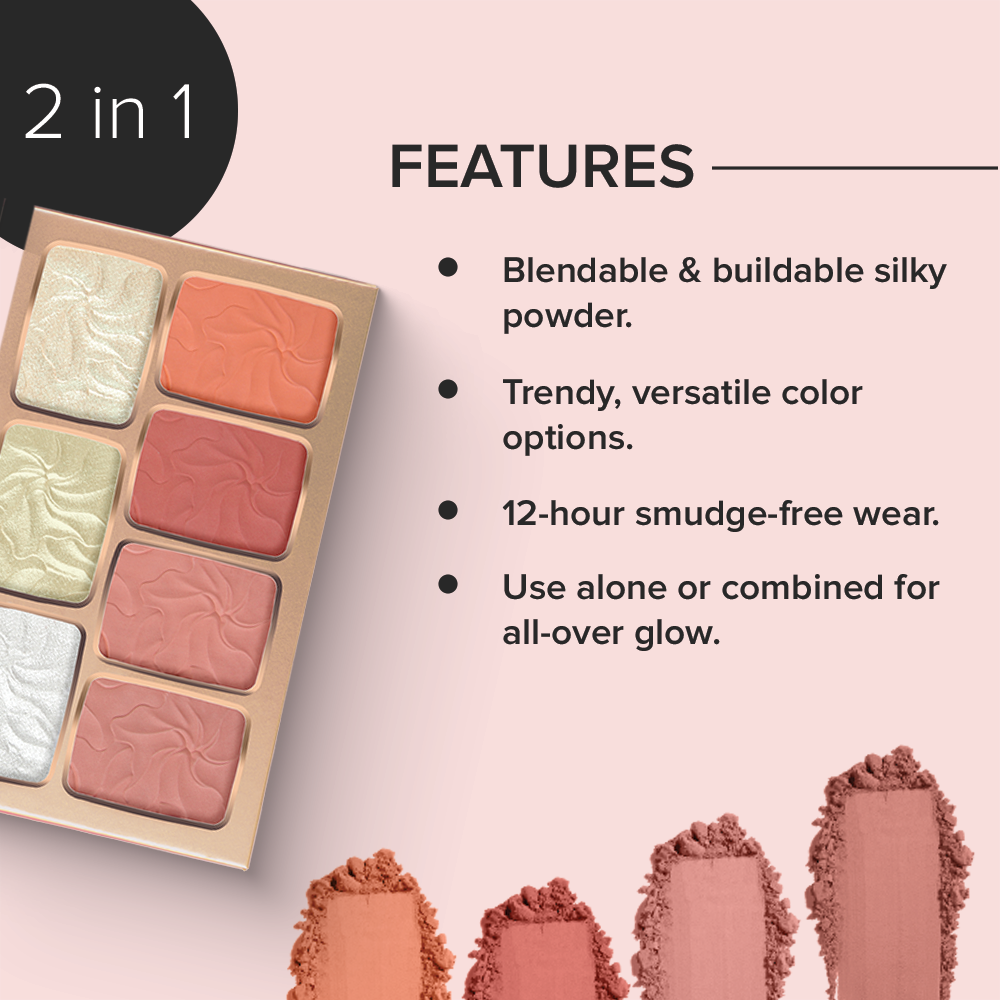 Character The Face Diary Palette TFD001