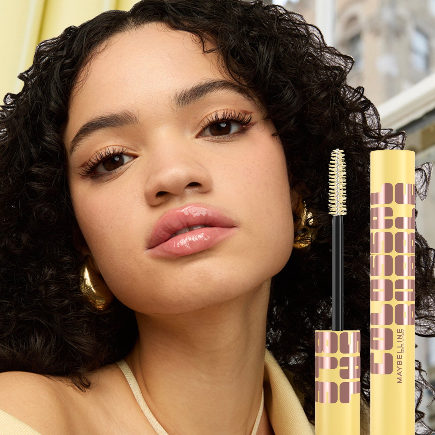 Maybelline The Colossal Bubble Washable Mascara, Buildable Mascara Volume and Length Formula for Bold, Separated Lashes